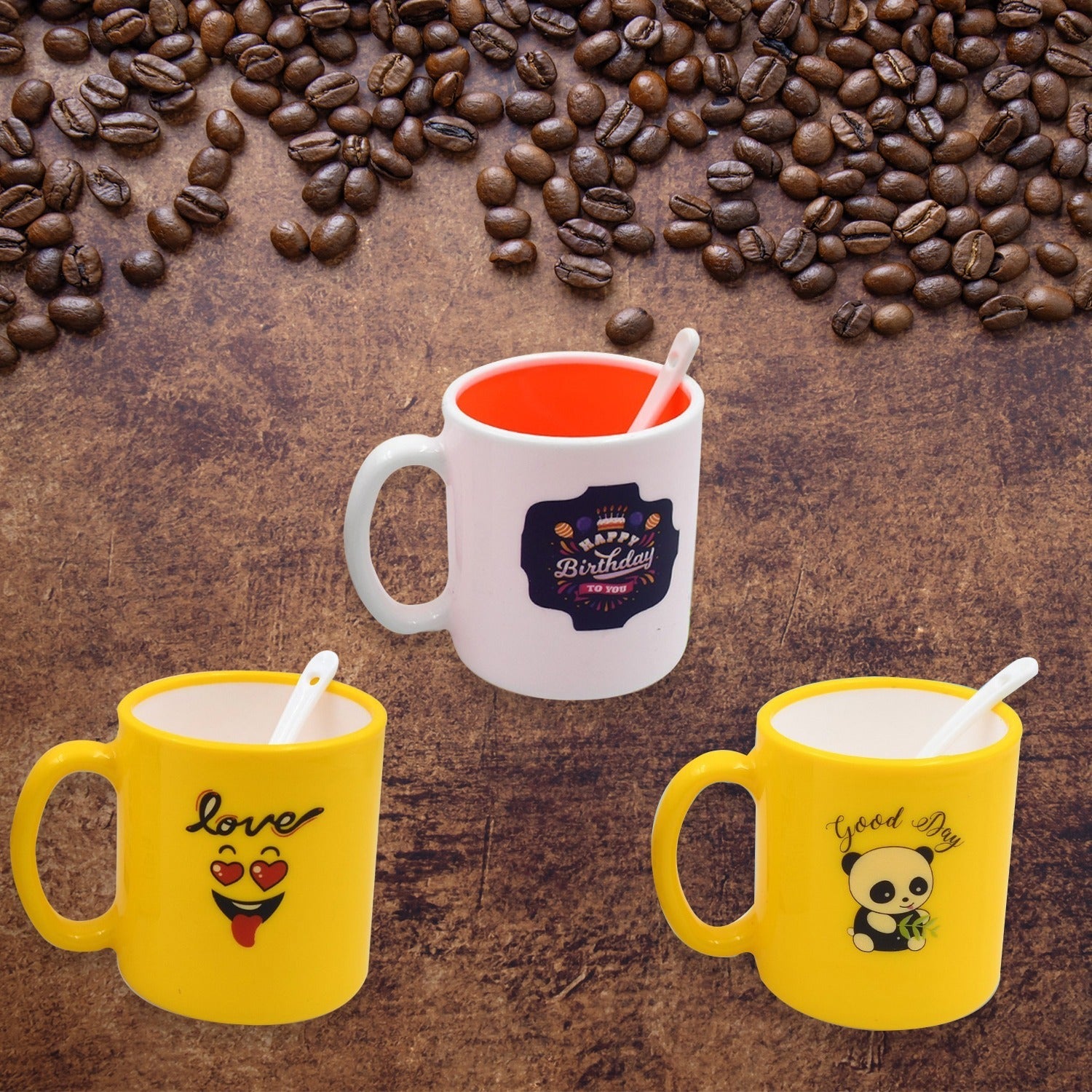 4121 Mix Design & Color Coffee Mug With Spoon and box packing, Design Coffee Mug Used for Drinking and Taking Coffees and Some Other Beverages in All Kinds of Places (1 pc) 4121 Mix Design & Color Coffee Mug With Spoon and box packing, Design Coffee Mug Used for Drinking and Taking Coffees and Some Other Beverages in All Kinds of Places (1 pc)